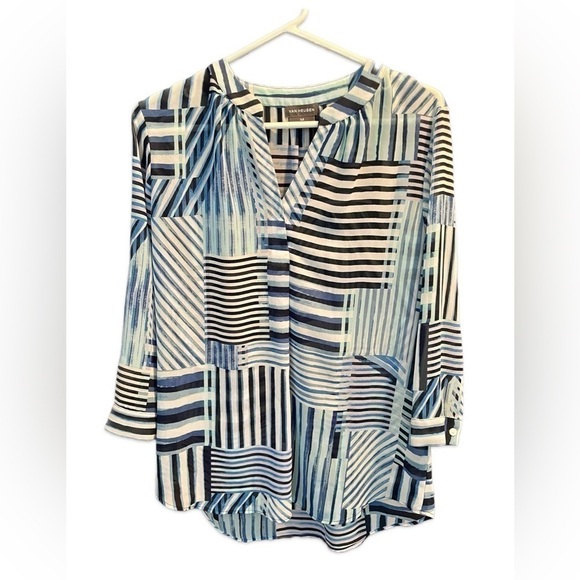 Van Heusen 3/4 Sleeve V-Neck Tunic – Size Medium - Picture 2 of 5